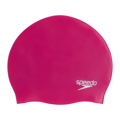 Speedo Plain Moulded Silicone Cap
