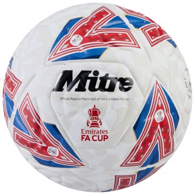 Mitre FA Cup Match 23 24 Soccer Ball