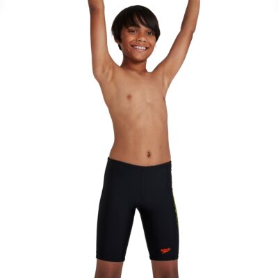 Speedo Boys Plastisol Placement Jammer